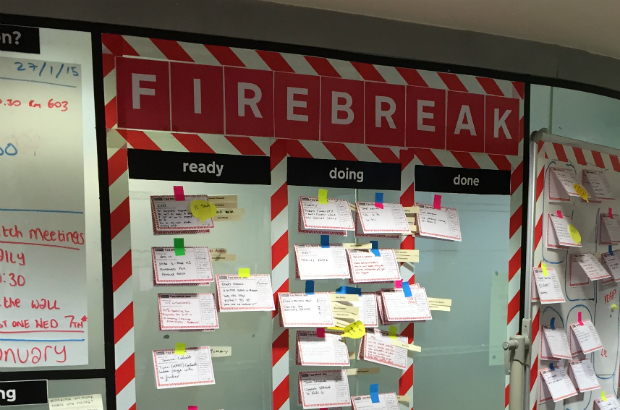 The “Firebreak” wall at GDS