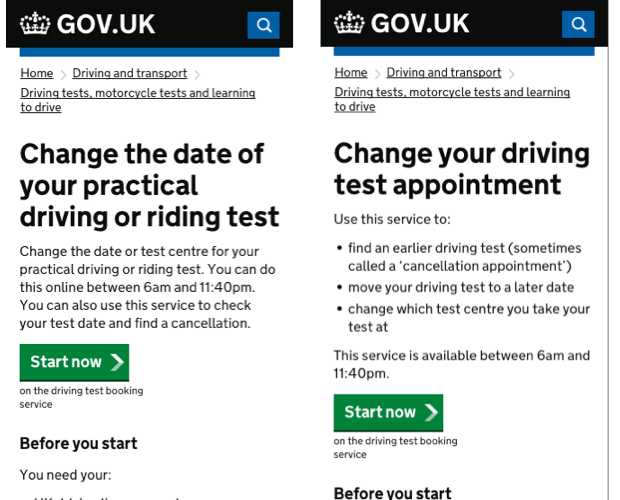 Redesigning content to match changing user behaviour – Inside GOV.UK