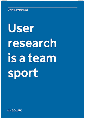 User research is a team sport