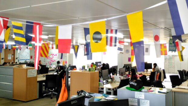 Vaguely international bunting