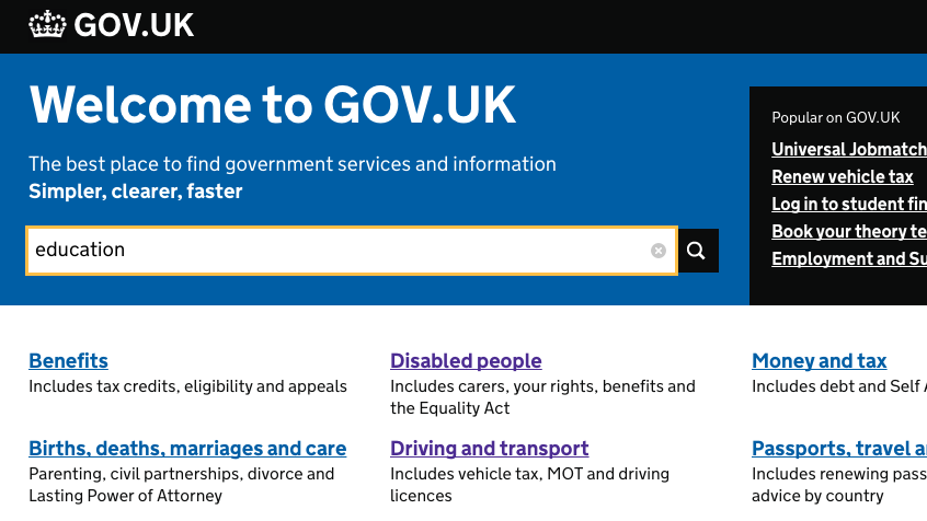 The finding and the things – Inside GOV.UK