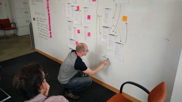 Phil from HMRC maps out user journeys