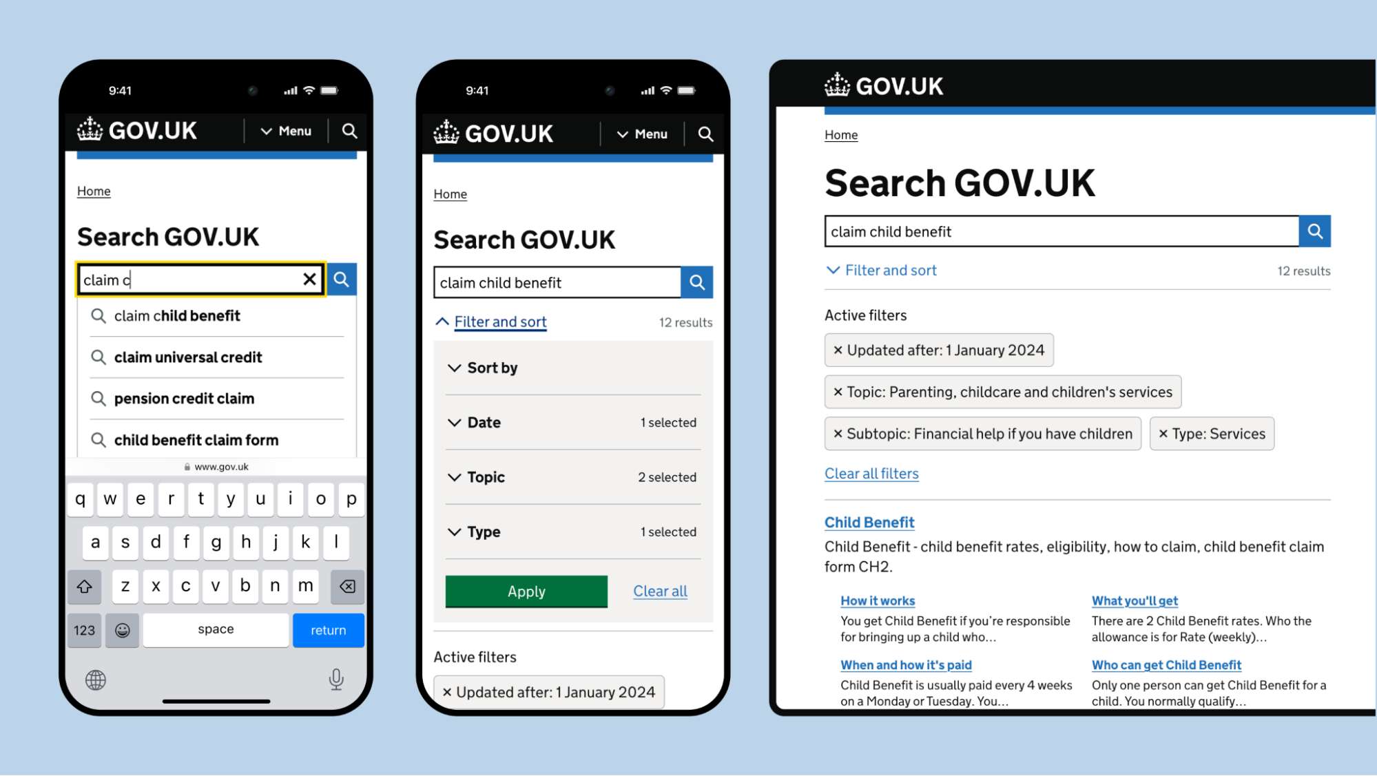 Making It Quicker And Easier To Search On GOV UK Inside GOV UK